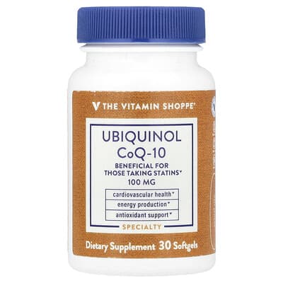 Ubiquinol CoQ-10, 30 мягких капсул