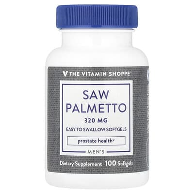 Мужские добавки Saw Palmetto, 320 mg, 100 Softgels