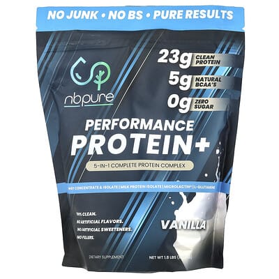 Протеиновый коктейль Performance Protein+, Vanilla, 1.8 lbs (837.5 g)
