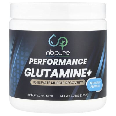 Добавка Performance Glutamine+, 7.05 oz (200 g)