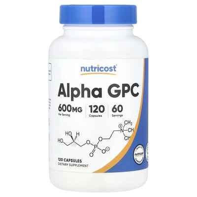 Alpha GPC, 120 капсул (300 mg на капсулу)