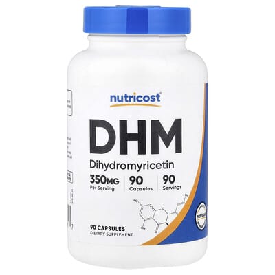Nutricost DHM, 350 mg, 90 капсул