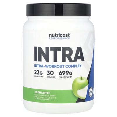 Комплекс для тренировок Performance, Intra-Workout Complex, Green Apple, 1.6 lb (699 g)