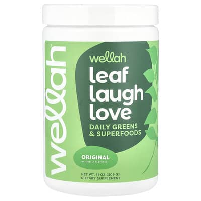Порошок Leaf Laugh Love, Daily Greens & Superfoods, Original, 11 oz (309 g)