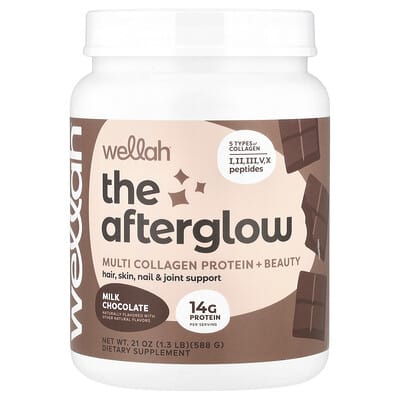 The Afterglow протеиновый коктейль с коллагеном, шоколадное молоко, 1.3 lb (588 g)