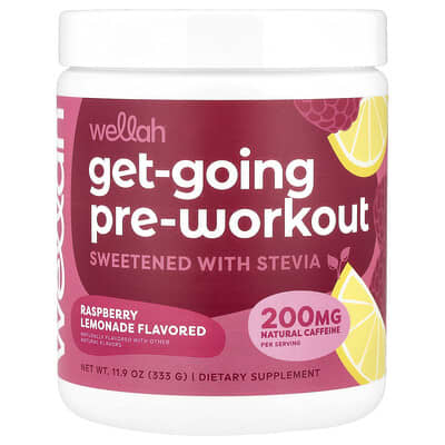 Get-Going Pre-Workout, Raspberry Lemonade, 11.9 oz (333 g)