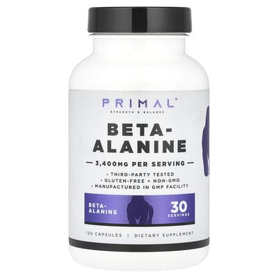 Бета-аланин PrePrimal, 120 капсул (850 mg per Capsule)