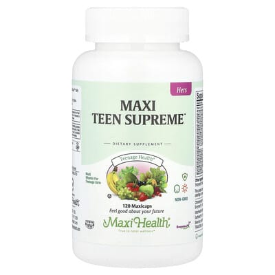 Maxi Teen Supreme™, для девочек, 120 Maxicaps