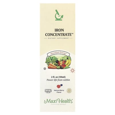 Iron Concentrate™, Natural Berry , 2 fl oz (59 ml)