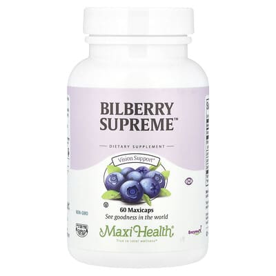 Антиоксидант Bilberry Supreme™, 60 Maxicaps