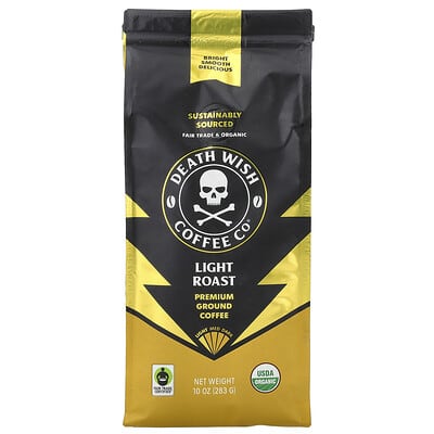 Premium Ground Coffee, Light Roast, 10 oz (283 g)