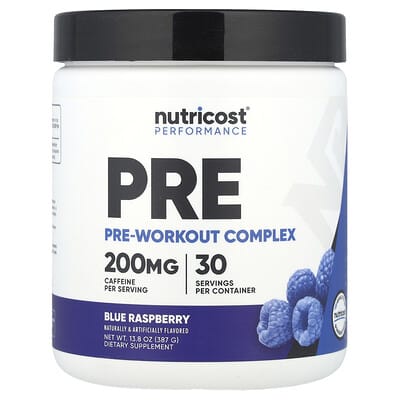 Performance, Pre-Workout Complex, Blue Raspberry, 13.8 oz (387 g)