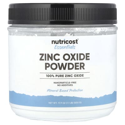 Порошок цинка Essential, Zinc Oxide 17.9 oz (500 g)