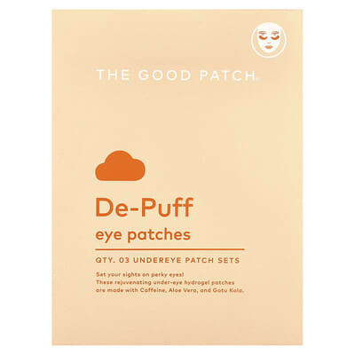 The Good Patch патчи от отеков под глаза, набор из 3 шт.