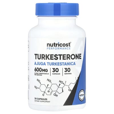 Nutricost Performance Turkesterone, 30 капсул