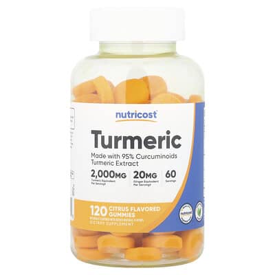 Желейные конфеты с куркумой Citrus, 120 шт