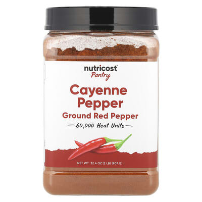 Nutricost перец Кайенский, 32.4 oz (907 g)