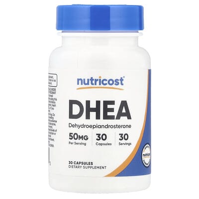 DHEA, 50 mg, 30 капсул