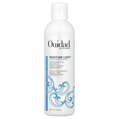 Шампунь-масло для очищения Ouidad Moisture Lock™, для всех типов завитков, 8.5 fl oz (250 ml)