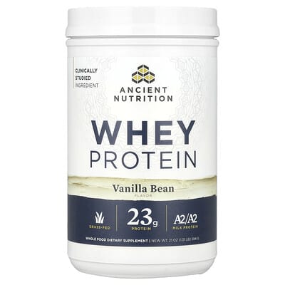 Сыворотка Whey Protein, Vanilla Bean, 1.31 lb (594 g)