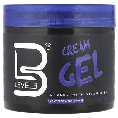 Гель-крем Level 3 с витамином B5, 16.9 fl oz (500 ml)