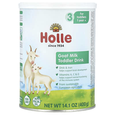 Детское питание из козьего молока Holle, 1 год+, 14.1 oz (400 g)