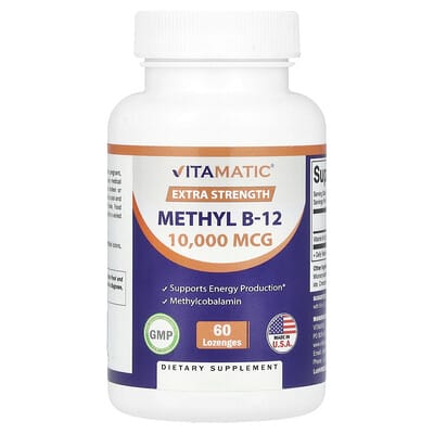 Methyl B-12, 10,000 MCG, 60 Lozenges