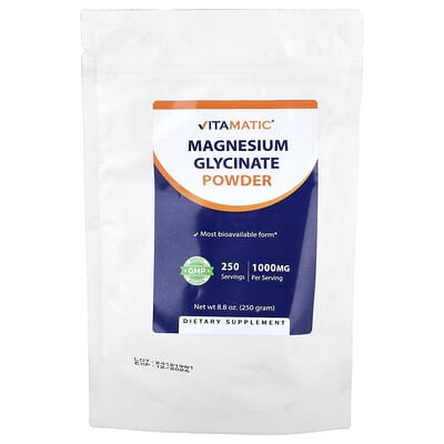 Порошок магния глицината, 8.8 oz (250 g)