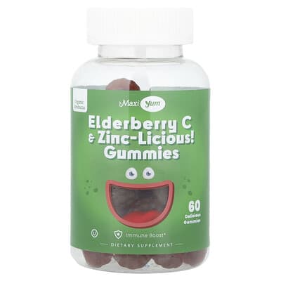 Elderberry C & Zinc-Licious! Gummies, 60 Gummies