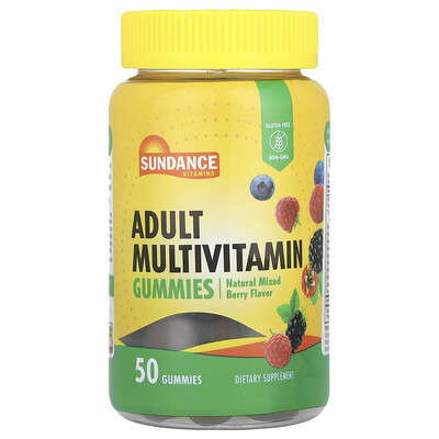Мужские мультивитамины в мармеладе Natural Mixed Berry, 50 шт