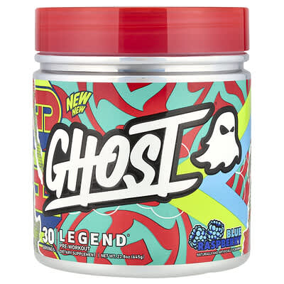 Legend® Pre-Workout, Blue Raspberry, 22.8 oz (645 g)