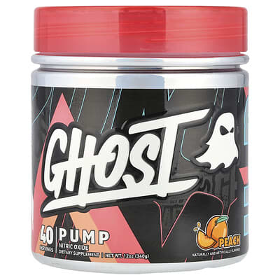 Pump, Peach, 12 oz (340 g)