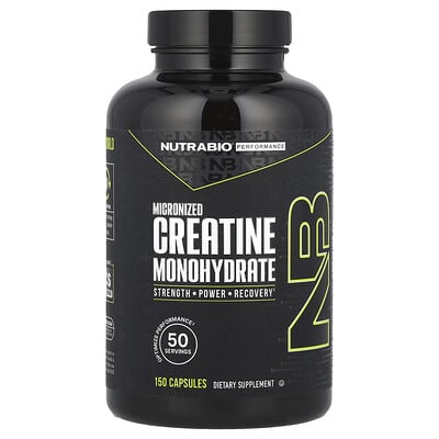 Performance, Micronized Creatine Monohydrate, 150 Capsules (833 mg per Capsule)