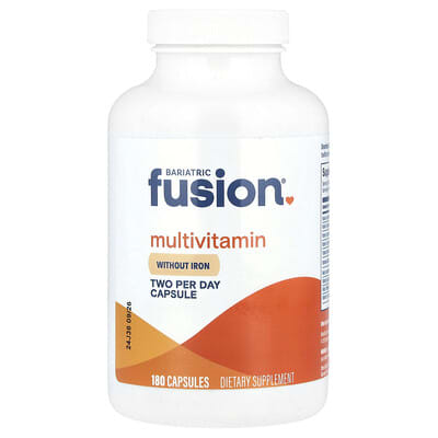 Multivitamin Without Iron, 180 Capsules