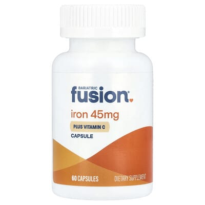 Iron + Vitamin C, 60 Capsules