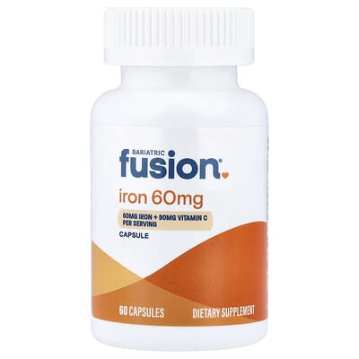 Iron + Vitamin C, 60 Capsules