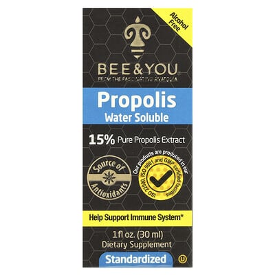 Водорастворимый прополис Bee & You Alcohol Free 1 fl oz