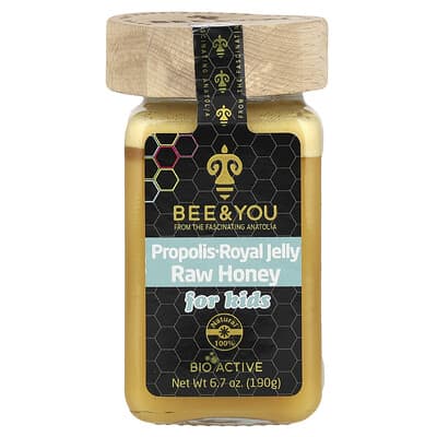 Мед Bee & You Raw Honey, Propolis Royal Jelly, Для детей