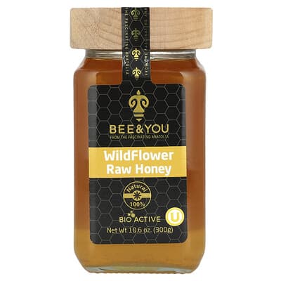 Bee & You Мед WildFlower, 10.6 oz (300 g)