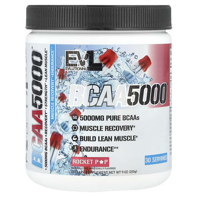 Аминокислоты BCAA5000®, Rocket Pop, 9 oz (255 g)
