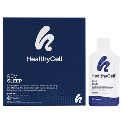HealthyCell REM Sleep Cherry 30 гелевых капсул 0.84 fl oz