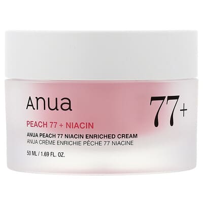 Anua Peach 77 Niacin обогащенный крем, 1.69 fl oz (50 ml)