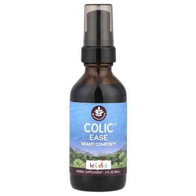 Детские капли WishGarden Herbs Colic™ Ease, 2 fl oz (59 ml)