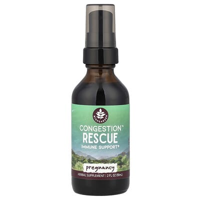 WishGarden Herbs средство Congestion™ Rescue, для беременности, 2 fl oz (59 ml)