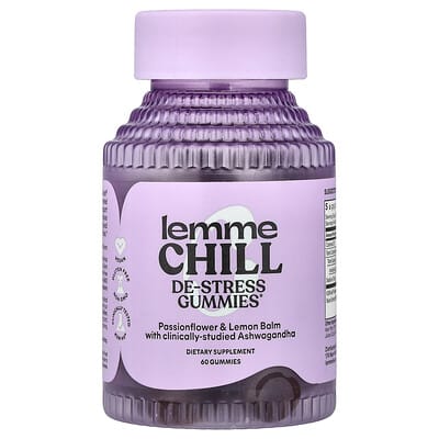 Желейные витамины Chill, Ashwagandha, Mixed Berry, 60 штук