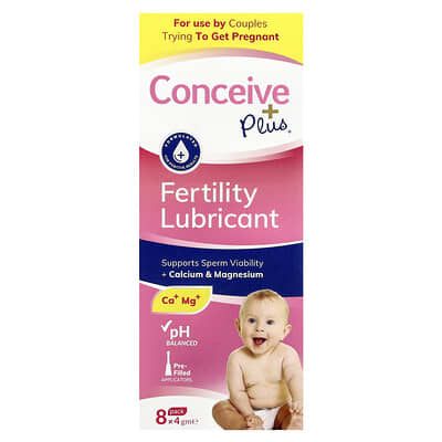 Conceive Plus Лубрикант для фертильности, 8 шт по 4 g