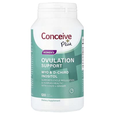Женские витамины для поддержки овуляции Conceive Plus 120 Vegan Capsules