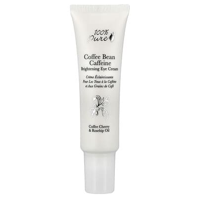 Осветляющий крем для кожи вокруг глаз 100% PURE Coffee Bean Caffeine, 1 fl oz (30 ml)