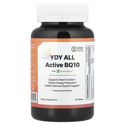 All Active BQ10 с Quatrefolic®, 60 таблеток