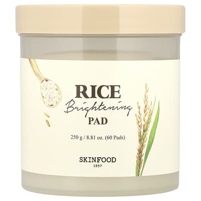 Осветляющие диски с рисом SKINFOOD, 60 шт